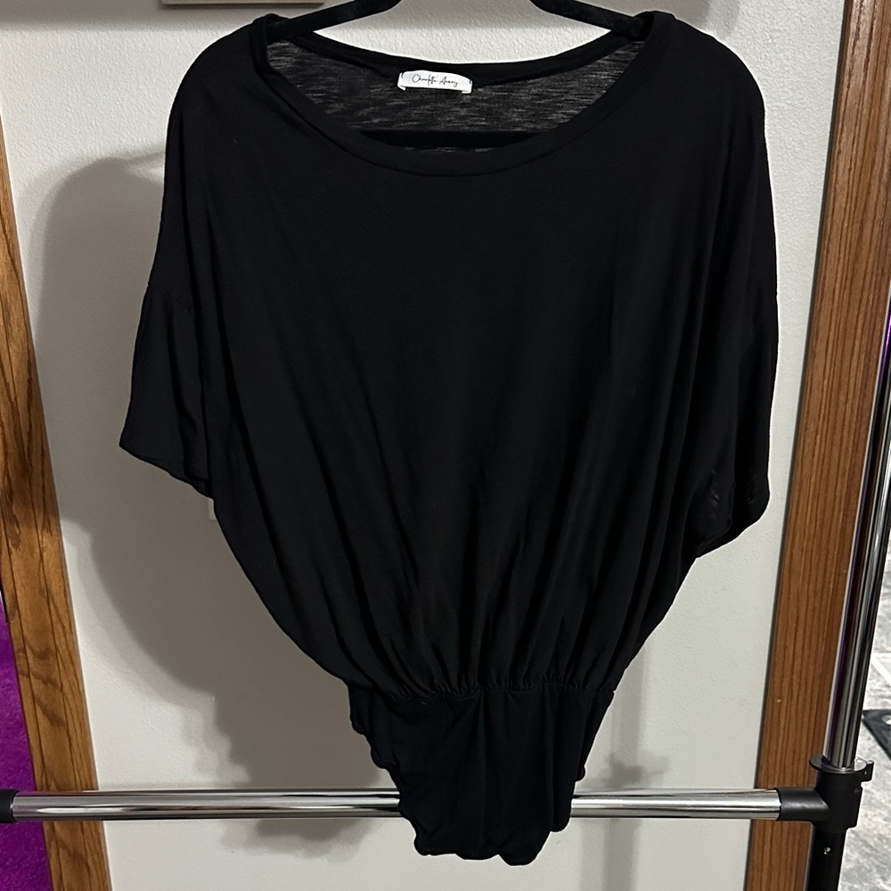 Charlotte Avery Black Women's Bodysuit